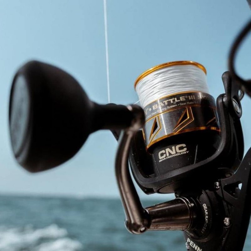 Battle IV Spinning Fishing Reel - Lightweight, Durable Design for Freshwater & Saltwater Fishing