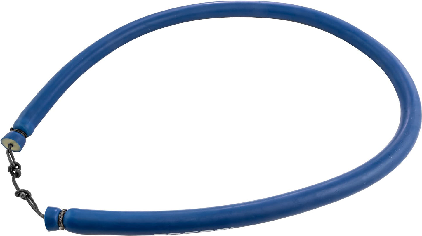 Cressi Circular Band w/Lined Wishbone Ø 16 mm Speargun Bands, Blue, 48 cm