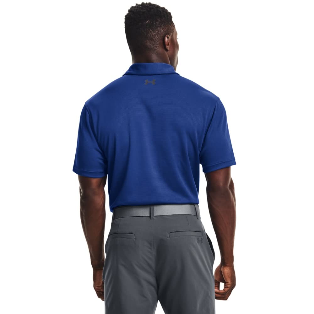 Under Armour Men's Tech Golf Polo, Tech Blue (432)/Pitch Gray, XX-Large