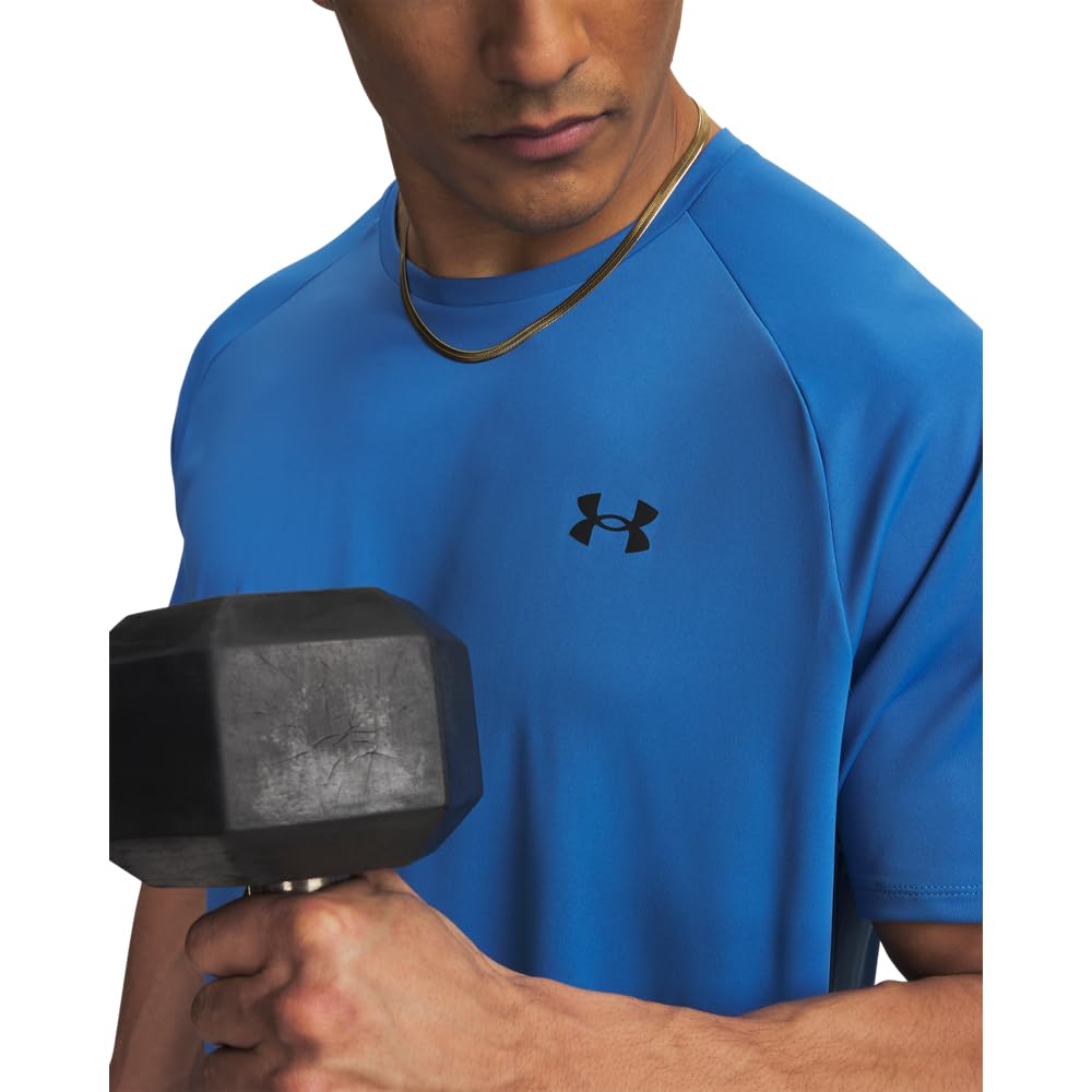 Under Armour Men's Tech 2.0 Short-Sleeve T-Shirt, (430) Aegean Blue / / White, Medium