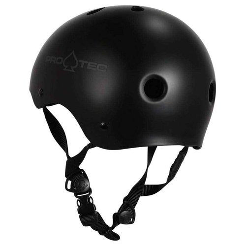Pro-Tec Classic Safety Certified Skate and Bike Helmet, Large, Matte Black
