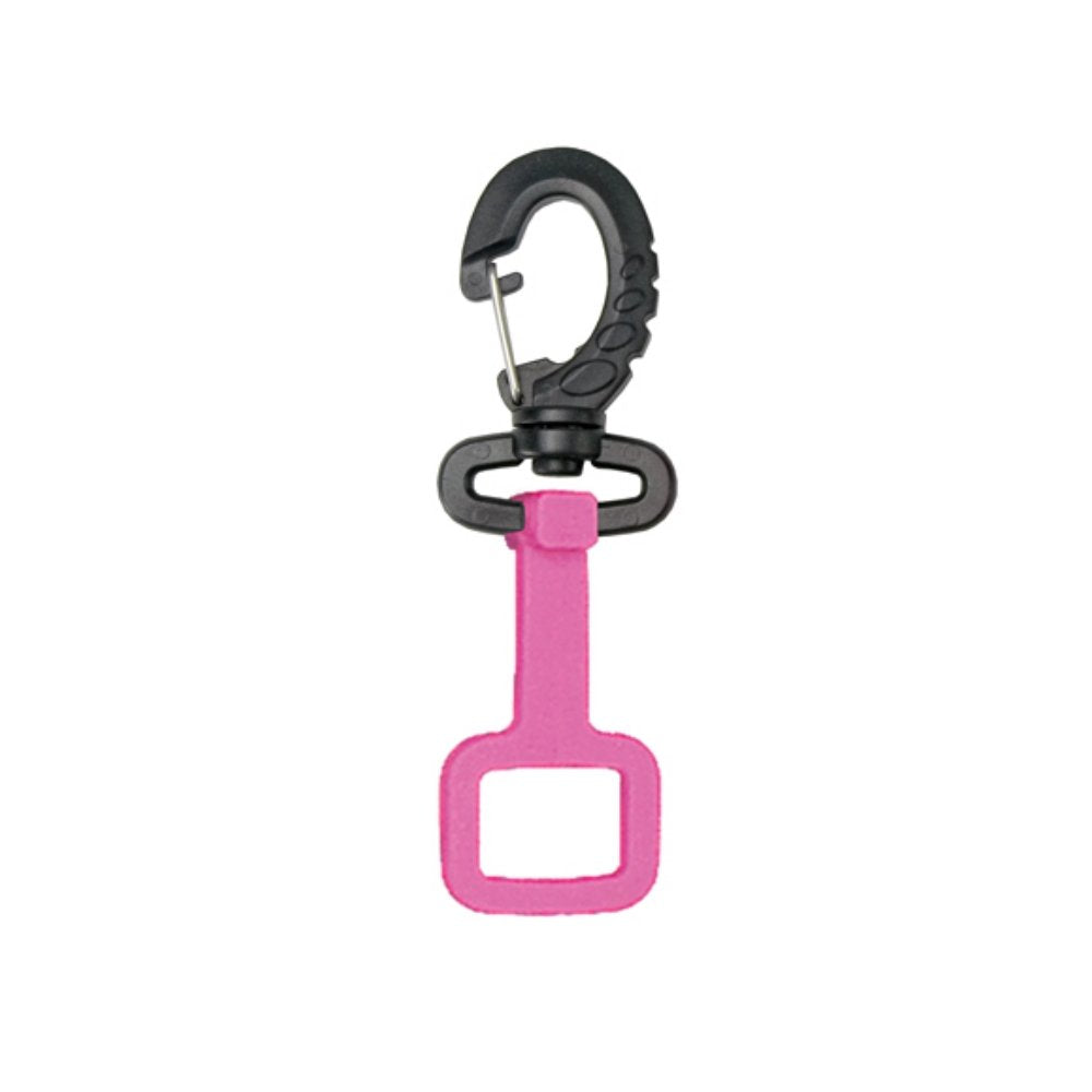 Innovative Rubber Octo-Holder With Clip (Pink)