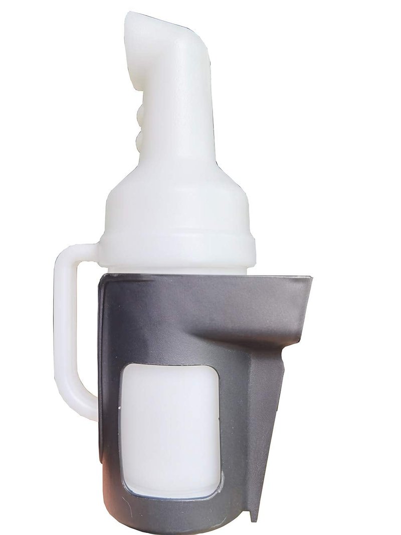 Dr.Acces Universal Golf Cart Sand Bottle with Rattle Proof Holder for Club Car EZGO Yamaha,Divots Filler Sand & Seed Bottle