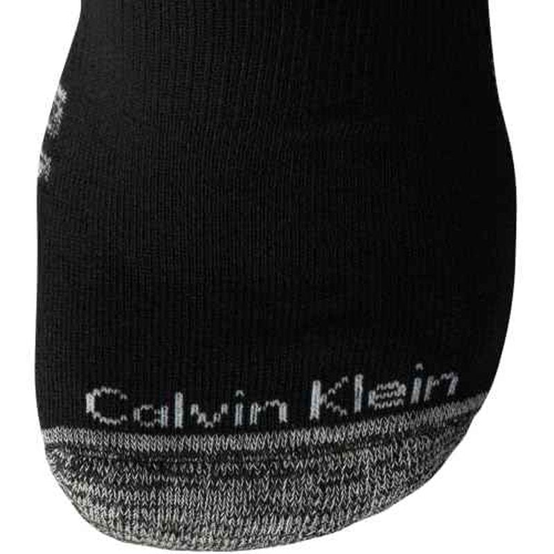 Calvin Klein Mens Quarter Socks - 12 Pack Breathable Soft Cushioned Quarter Cut Athletic Ankle Socks for Men