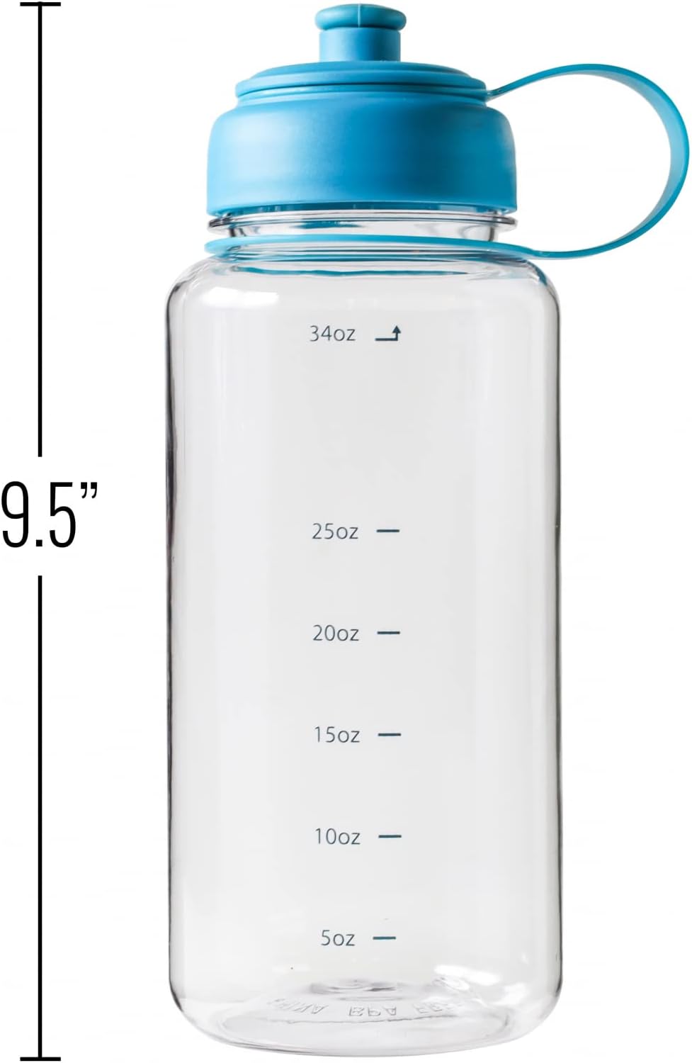 ASR 33oz Outdoor Sports Water Bottle - Teal | Perfect for Daily Hydration & Fitness