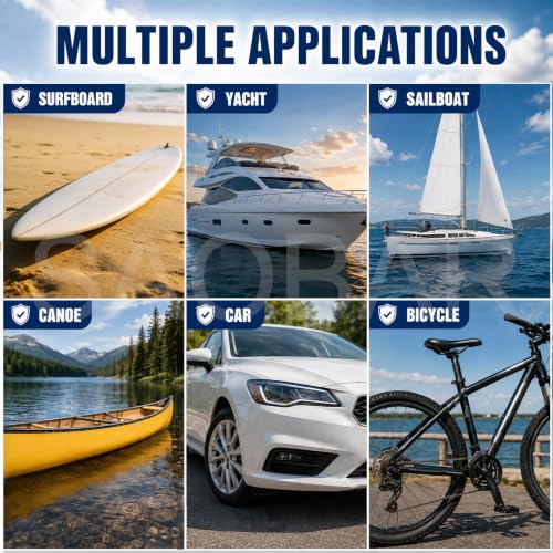 SAOBAR Epoxy Surfboard Repair Kit for Cracks Scratches Waterproof & Flexible