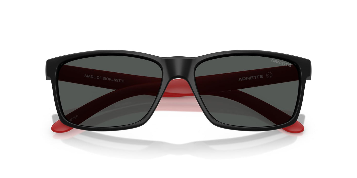 ARNETTE Sunglasses AN 4185 275887 Slickster Matte Black Dark Gre