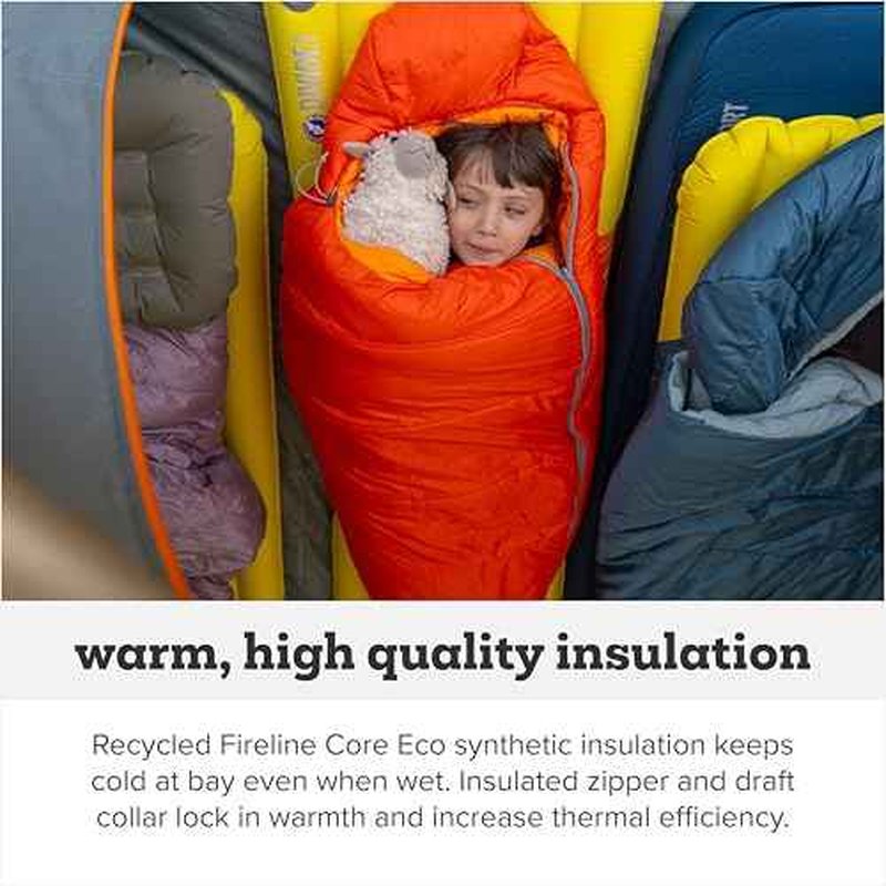 Big Agnes Kids & Youth Sleeping Bag ? Ultralight Cold Weather Backpacking & Camping, Kids, Juniors, Teens, 20 Degrees