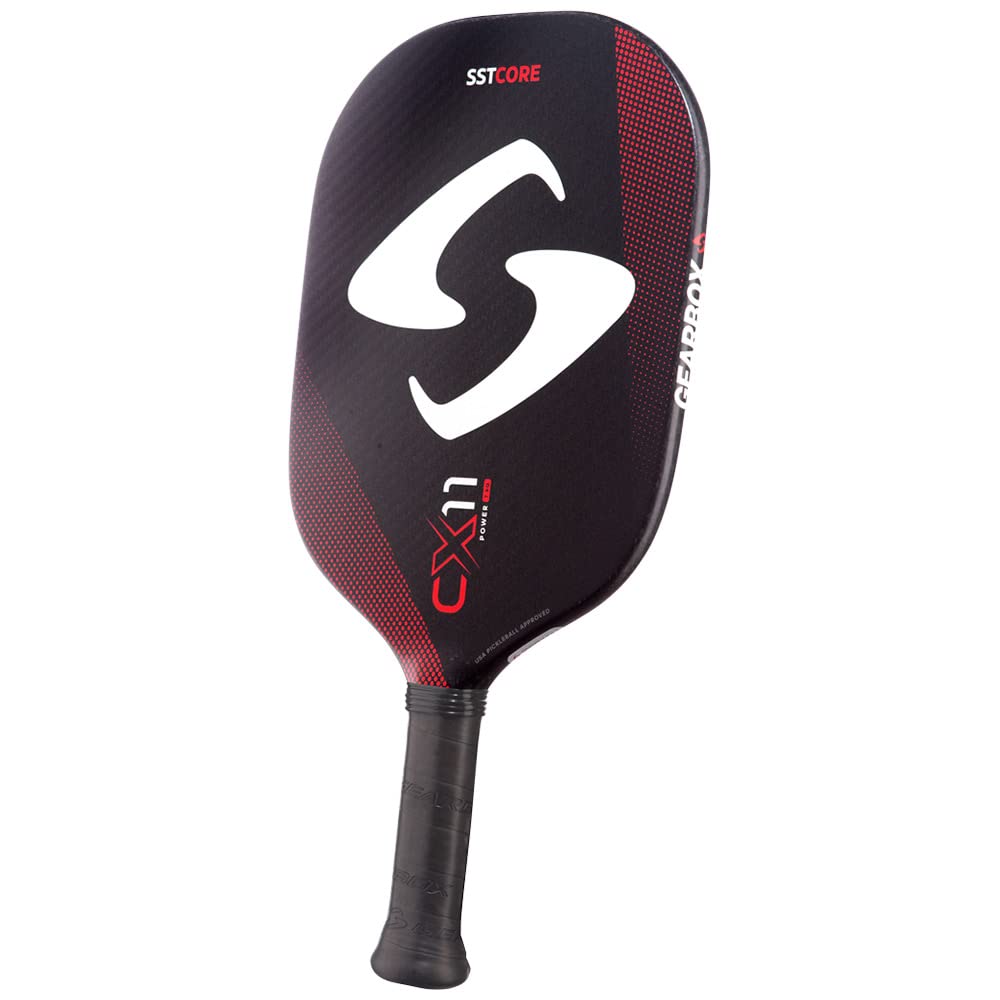 Gearbox CX11Q Power Pickleball Paddle, 7.8 Oz, Red