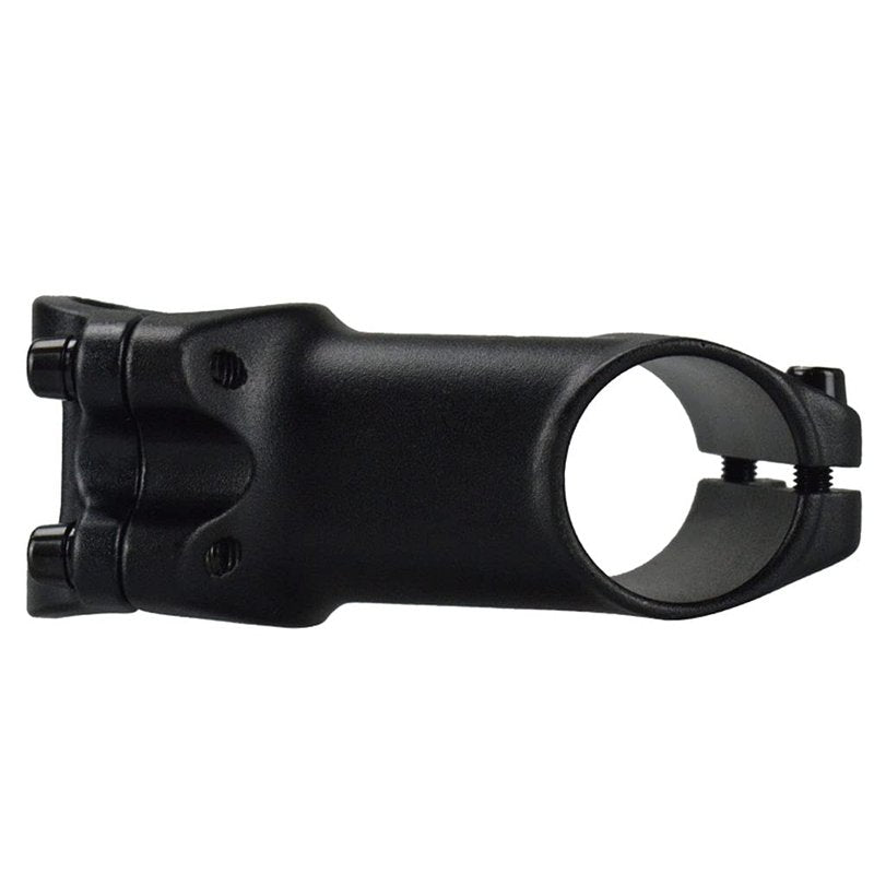 Stem 31.8 Stem 60mm 25 Degree Wake Mountain Bike Stem Short Handlebar Stem for Most Bicycle, Road Bike, MTN, BMX, Fixie Gear, Cycling (Aluminum Alloy, Black)