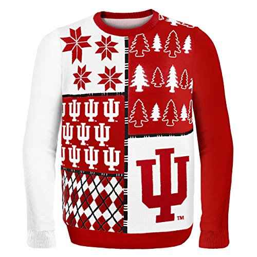 NCAA Iowa Hawkeyes Busy Block Ugly Sweater