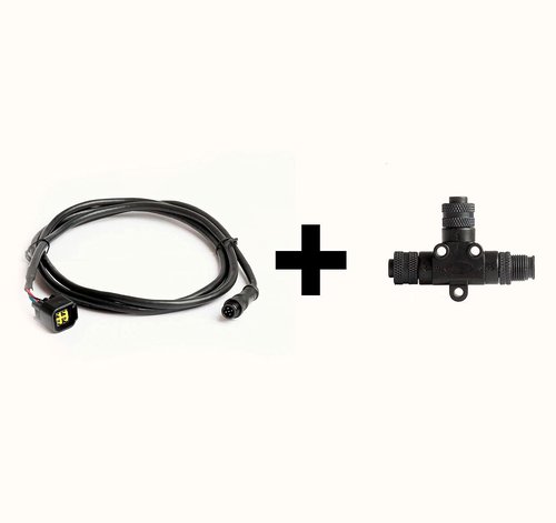 JustMarineCables Yamaha Engine Interface Cable for NMEA 2000 Yacht Network, T-Connector Included (1; 2; 4,5; 6m) (2m)
