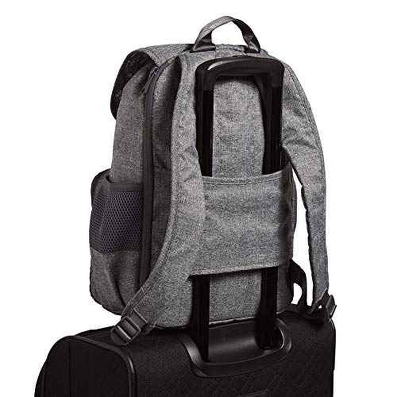 Vera Bradley Women's Recycled Lighten Up Reactive Daytripper Backpack, Gray Heather, One Size