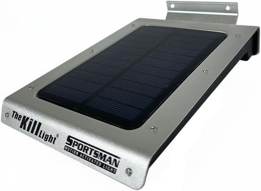 Elusive Wildlife Motion-Activated Feeder Light - Green Solar Light for Hog Hunting | Attach to Deer Feeder, Tree, or T-Post