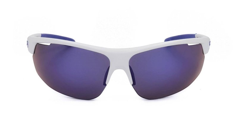 Under Armour Men's UA 0002/G/S Special Shape Sunglasses, White Blue/Blue Multi, 71mm, 9mm