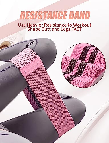 Weyshung Thigh Master Thigh Exerciser for Woman,Kegel Trainer Strengthening,Inner Thigh Exercise Equipment for Men&Women(Pink)