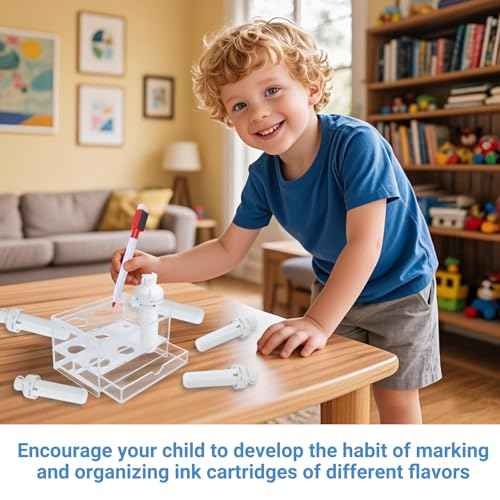 6 Holes Flavor Cartridge Holder For Cirkul,With Drip Tray, Sip Flavor Stable Cartridges Holder Compatible With Cirkul,Acrylic sips Stands