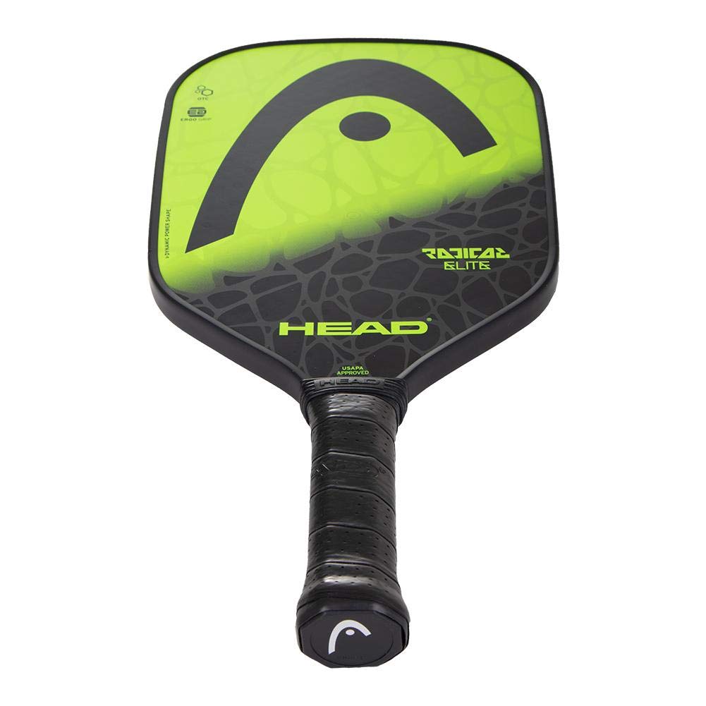 HEAD Fiberglass Pickleball Paddle - Radical Elite Paddle w/Honeycomb Polymer Core & Comfort Grip