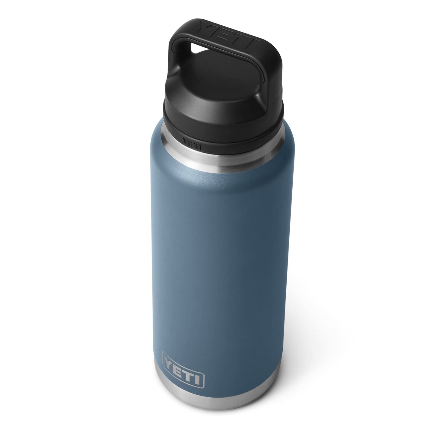 YETI Rambler 36 oz Bottle, Vacuum Insulated, Stainless Steel with Chug Cap, Nordic Blue