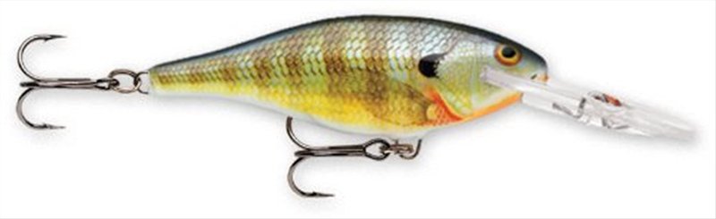 Rapala Shad Rap 09 Fishing lure, 3.5-Inch, Blue Gill
