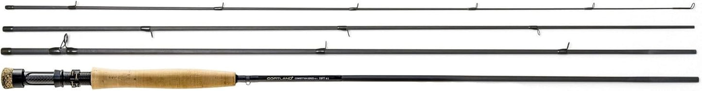 Cortland MKII Nymph Fly Rod - 4-Piece Design with Protective Rod Tube