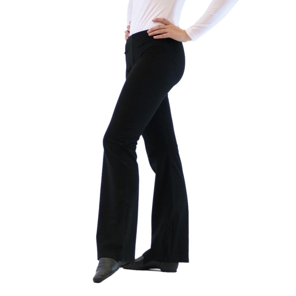 Danzcue Adult Jazz Pants Medium Black