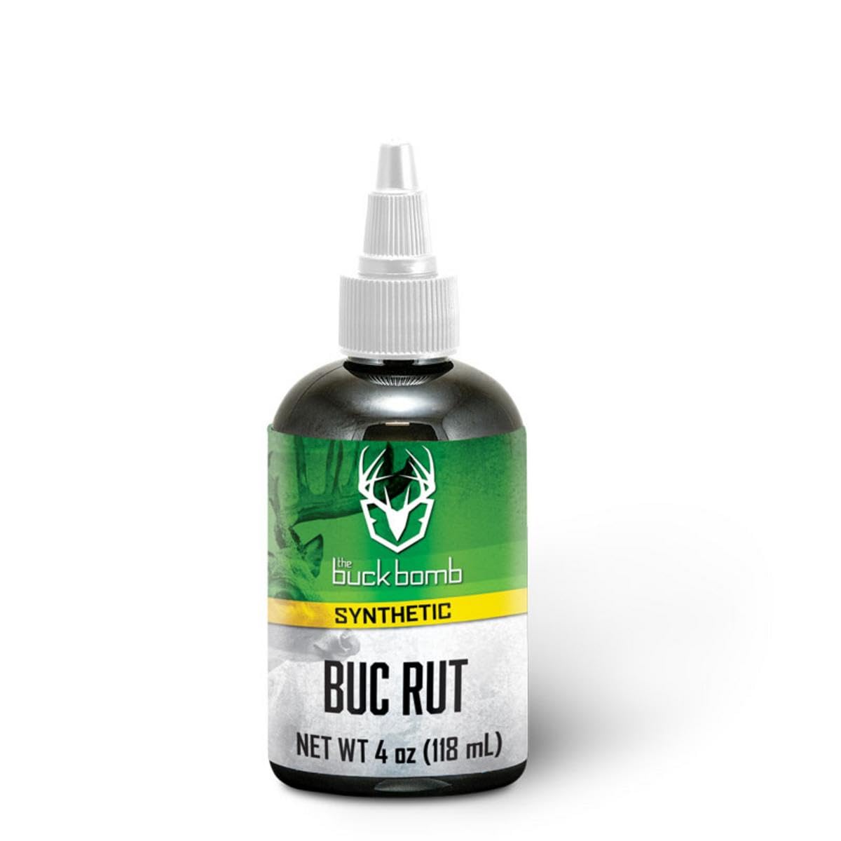 Hunters Specialties Buck Bomb Synthetic BUC Rut Liquid w/Wicks | Deer Buck Lure Hunting Primetime Pre-Rut Scent Attractant for Hunting, 4 Oz (118 ml.)