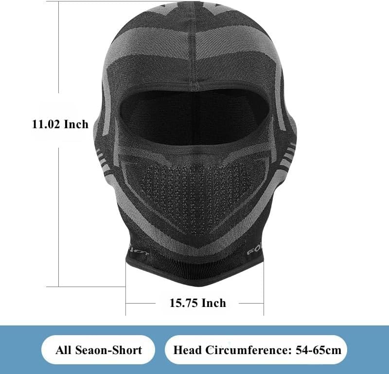 Winter Ski Mask Balaclava - Full Face Protection for Men & Women | Cold Weather Gear for Skiing & Snowboarding