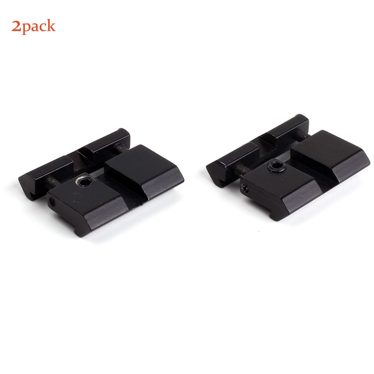 HAIYANG 2pcs Scope Mount Rail Adjustable Adapter 20mm Picatinny to 11mm,Mini Rail convertor Aluminum Alloy Lightweight