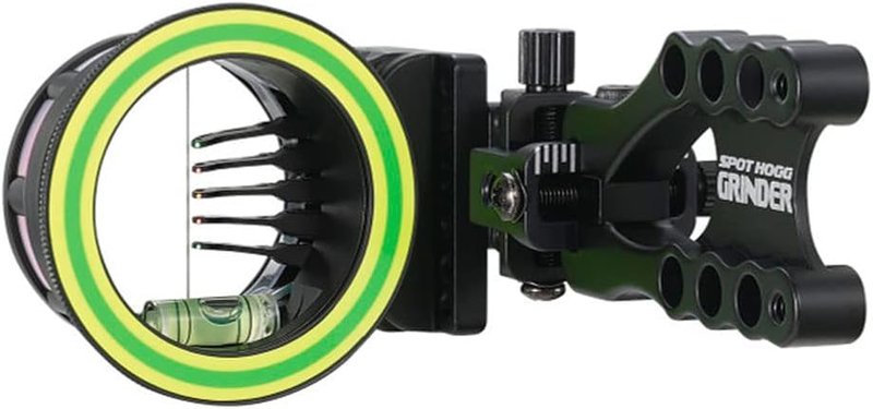 Spot Hogg Grinder MRT Bow Sight - Micro Adjust 5 Pin | Right/Left Handed | Pin Sizes .01/.019/.029