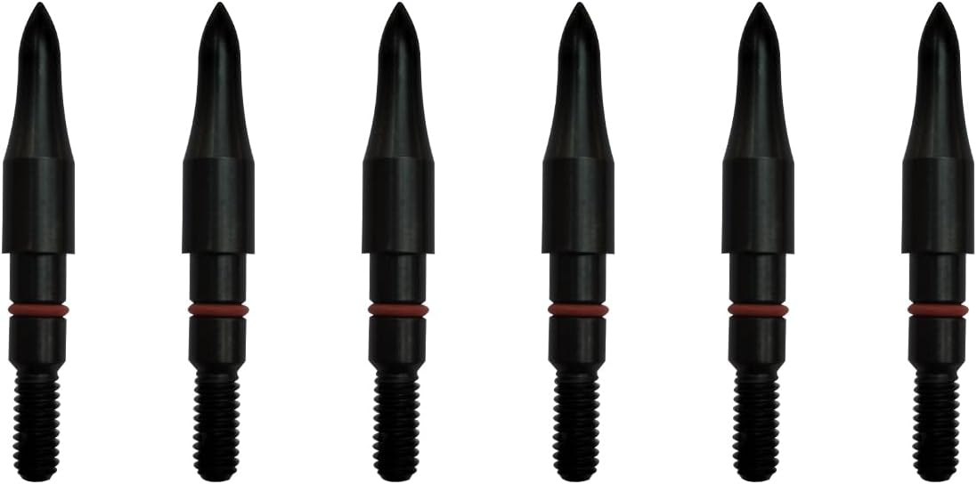 Archery Field Points - 17/64" & 5/16" Target Practice Tips | 12 Pack for Precision Shooting