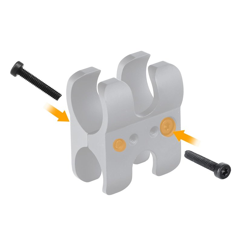ohhunt Barrel Clamp Mount Clamping Installation for Shotgun Light Mount (Barrel Clamp with QD)