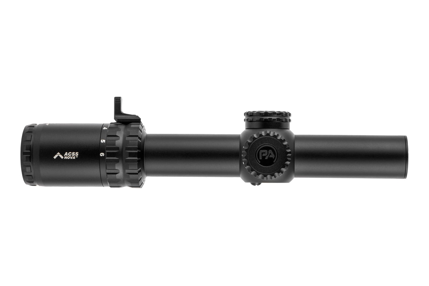 Primary Arms SLX 1-6x24mm SFP Rifle Scope Gen IV ACSS Nova Fiber Wire Reticle - Red Dot Bright and Deluxe 30mm Scope Mount Bundle