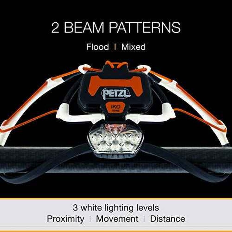 PETZL, IKO CORE Rechargeable LED Headlamp with Lightweight Headband and 500 Lumens[a]