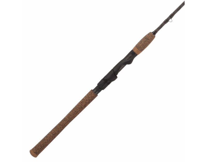 Berkley 7’ Lightning Rod Spinning Rod, One Piece Spinning Rod, 8-14lb Line Rating, Medium Rod Power, Moderate Fast Action, 1/4-5/8 oz. Lure Rating, Brown