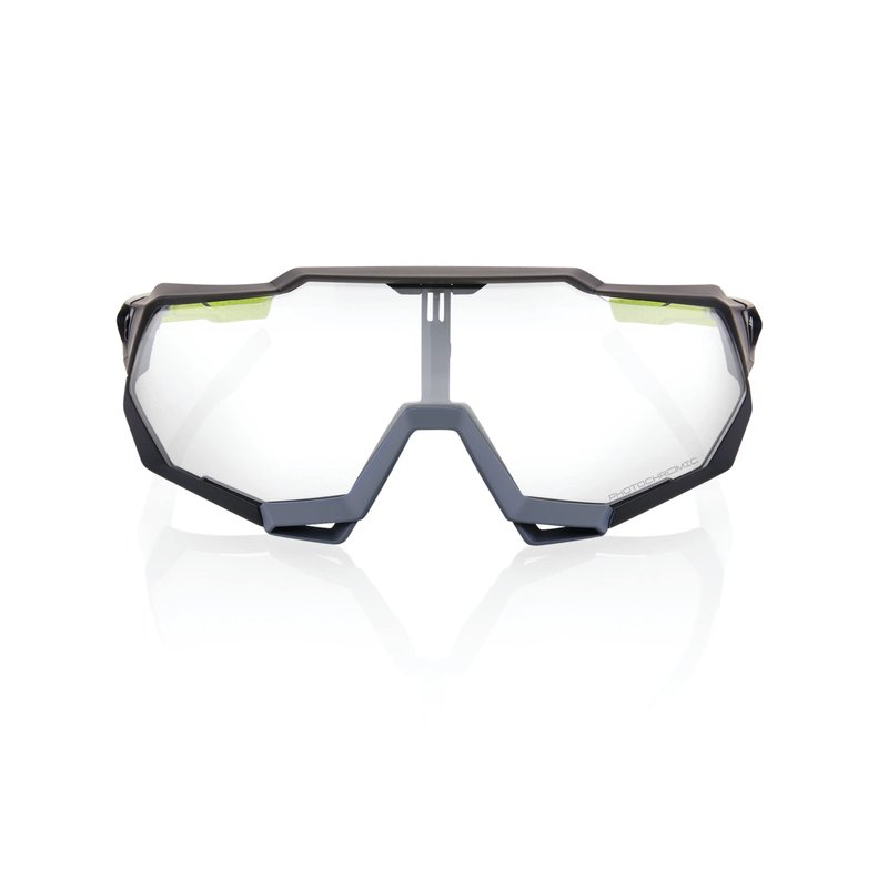 100% Speedtrap Sport Performance Cycling Sunglasses - Premium Large Lens Shield - MTB, Dirt Bike, & Road Biking Eyewear with Interchangeable Lenses