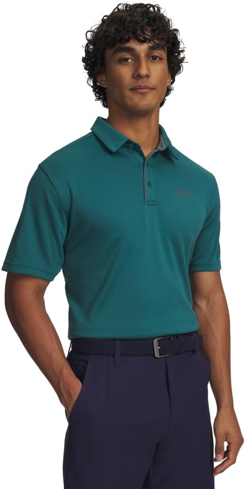 Men's Tech Golf Polo - Under Armour Performance Fabric | Comfortable Fit
