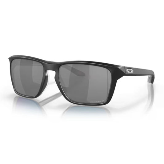 Oakley Bundle: OO 9448 SYLAS 944806 OO9448 Matte Black 06 + $15 value Free Accessory Shiny Black leash kit