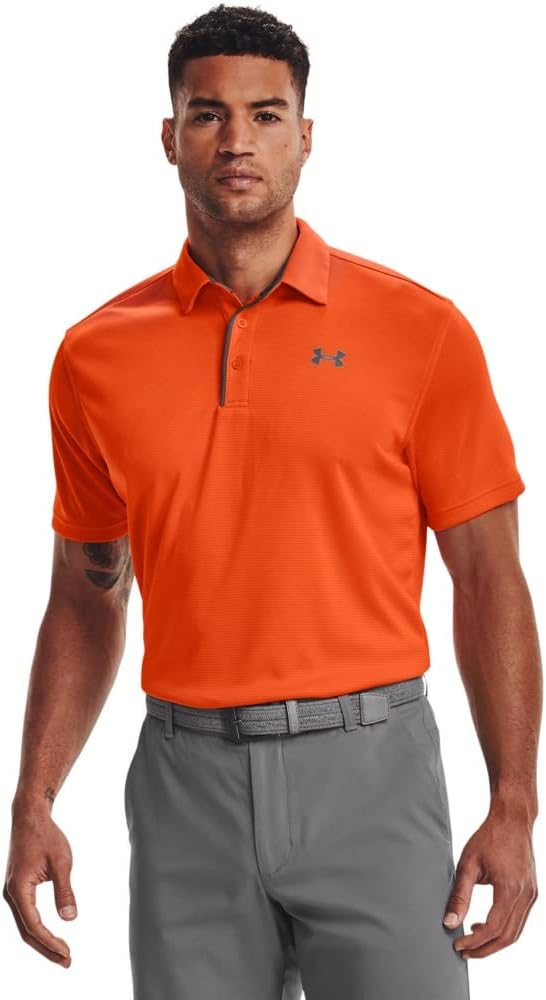 Under Armour Men's Tech Golf Polo - Moisture-Wicking Fabric | Lightweight & Breathable Design