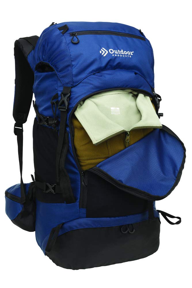 Outdoor Products Internal Frame Backpack, Blue, One_Size