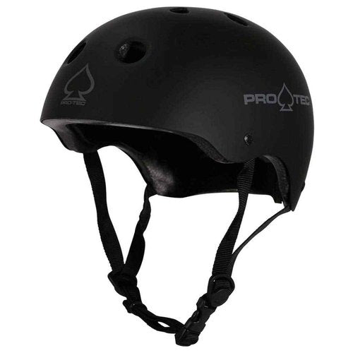 Pro-Tec Classic Safety Certified Skate and Bike Helmet, Large, Matte Black