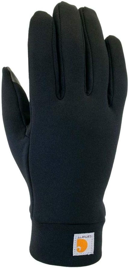 Carhartt Men's Stretch Fleece Liner Gloves - Warm & Comfortable Winter Wear