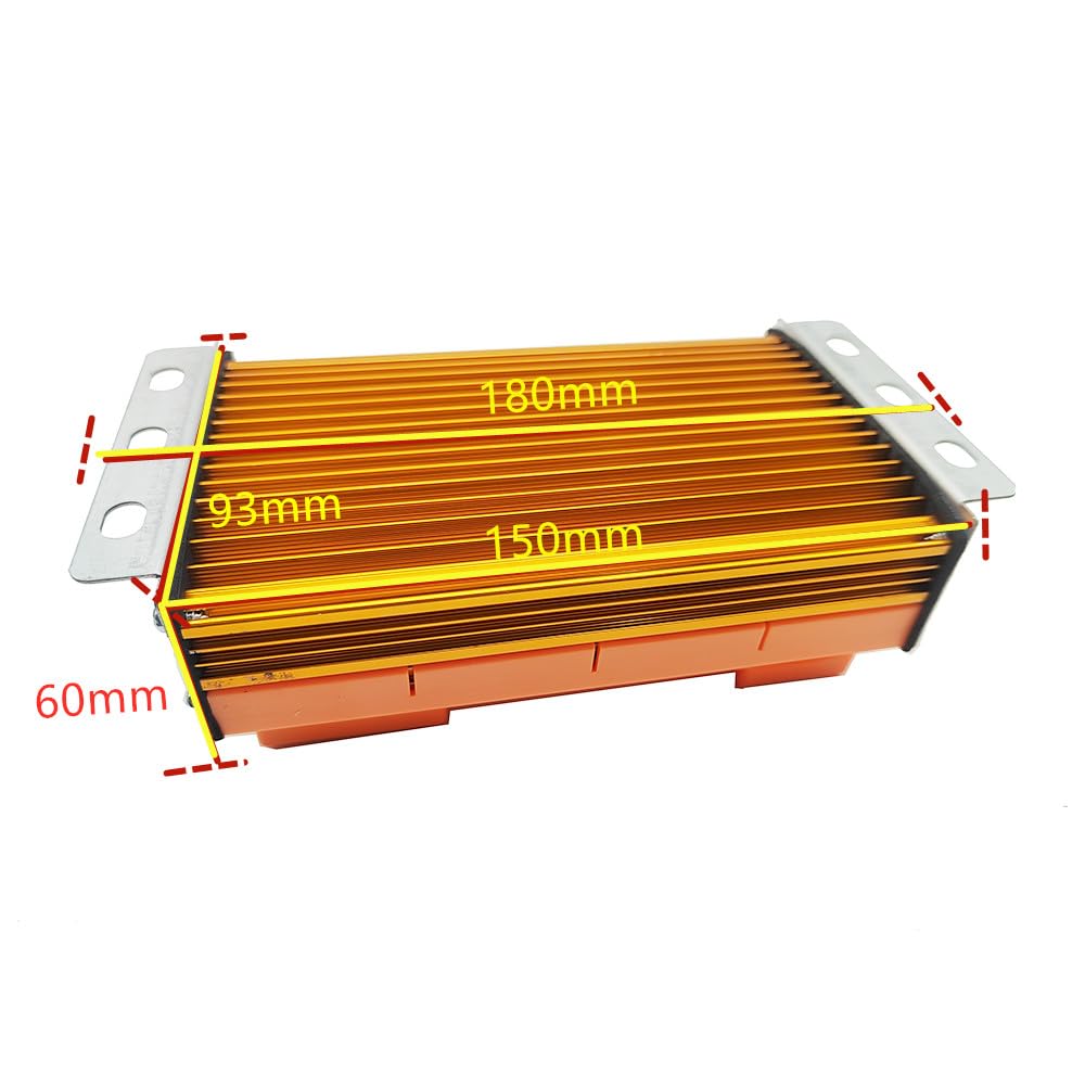 ChongXiao Intelligent Brushless Sine Controller 36V 48V 60V 72V 84V 2000W Maximum Current 50A Aluminium Alloy E-Bike Brushless Motor Controller for Electric Bicycle Scooter
