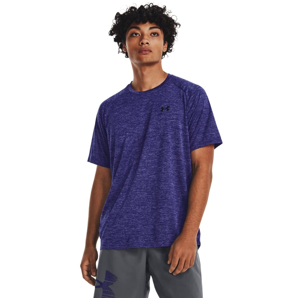 Under Armour Men's Tech 2.0 Short-Sleeve T-Shirt, (468) Sonar Blue / / Black, 4X-Large