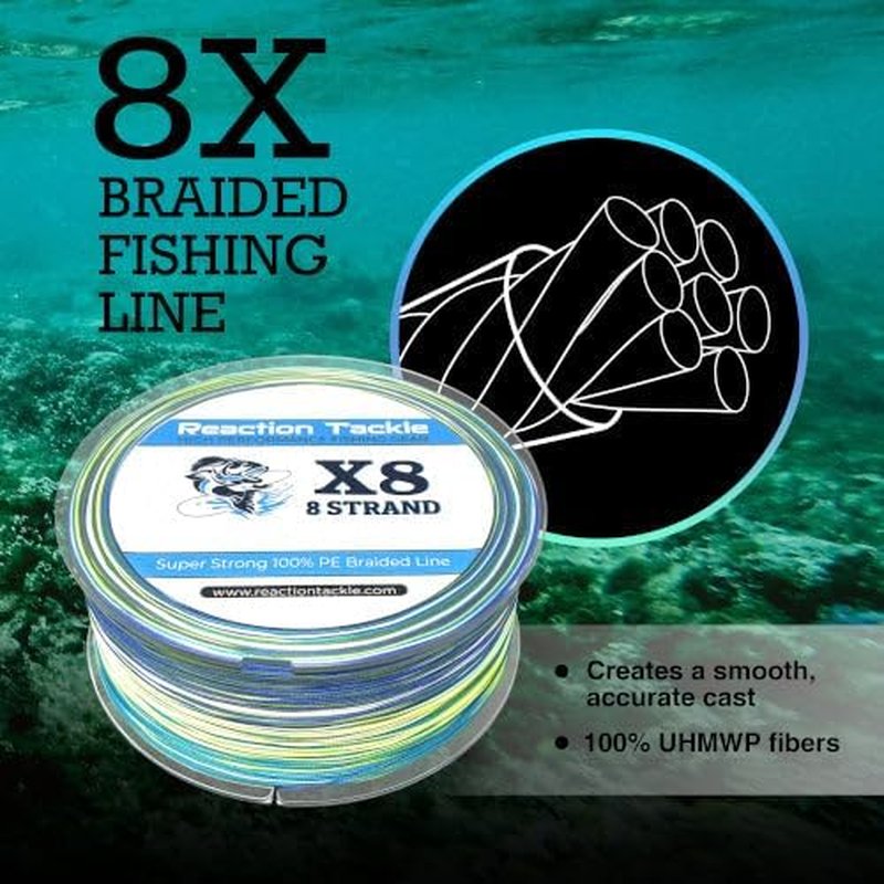 Braided Fishing Line - Pro Grade Power for Saltwater & Freshwater | High Visibility Color Options