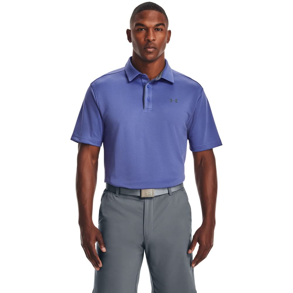 Under Armour Men's Tech Golf Polo, Starlight (561)/Pitch Gray, X-Large