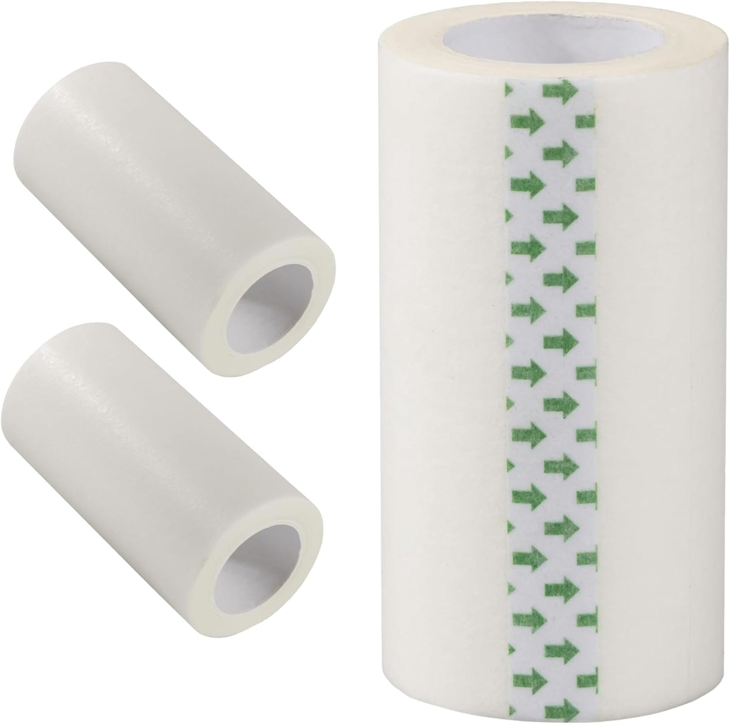 Vakly Paper Medical Tape 3 in x 10 yd (6 Rolls) – Microporous Breathable Adhesive First Aid Tape, Latex-Free Hypoallergenic Bandage & Wound Dressing Tape