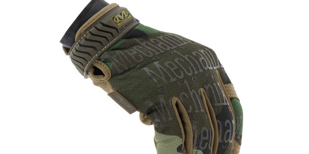 Mechanix Wear - Original Woodland Camo Tactical Gloves (X-Large, Camouflage)