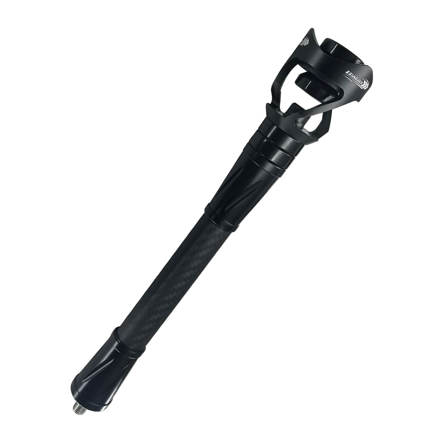 Bow Stabilizer, Archery Bow Stabilizer for Compound Bow Carbon Balance Bar Absorber with Weights and Damping System to Reduce Vibrations Sound Absorption for Bow Hunting Shooting. (Stabilizers-LX-12")