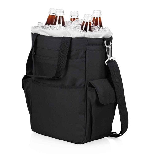 PICNIC TIME Black Miami Dolphins Activo Cooler Tote